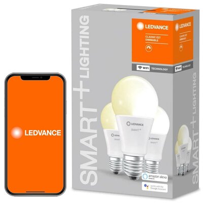 LEDVANCE Inteligentna żarówka LED LEDVANCE 485778 9.5W E27 Wi-Fi 3 szt.) 485778