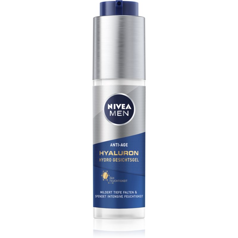 Nivea Men Hyaluron, Przeciwzmarszczkowy Żel Do Twarzy, 50 Ml