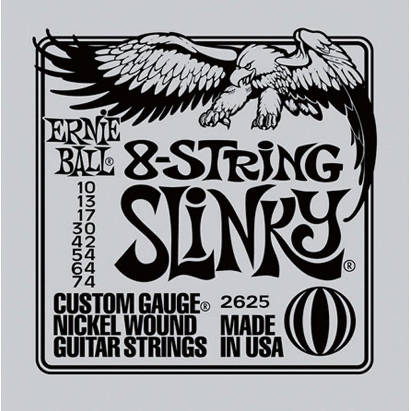 Ernie Ball 2625 8 string 10-74