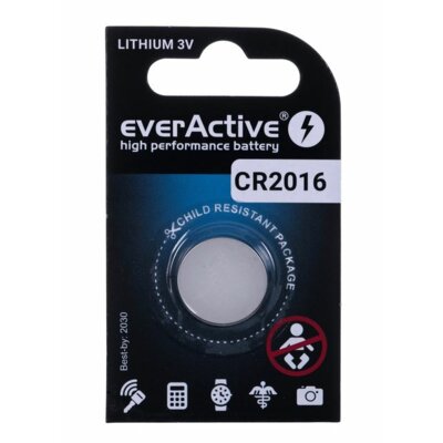 EverActive Bateria litowa CR2016 1 sztuka CR2016