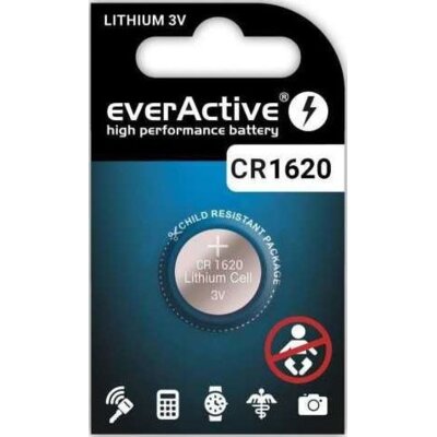 EverActive 1 x bateria litowa mini CR1620 CR16201BL