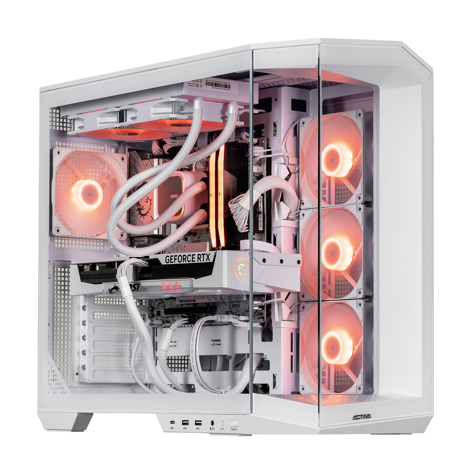 Komputer Actina PB MSI 7800X3D/32GB/1TB/RTX5070/850W/W11H KOMACNGIP0550