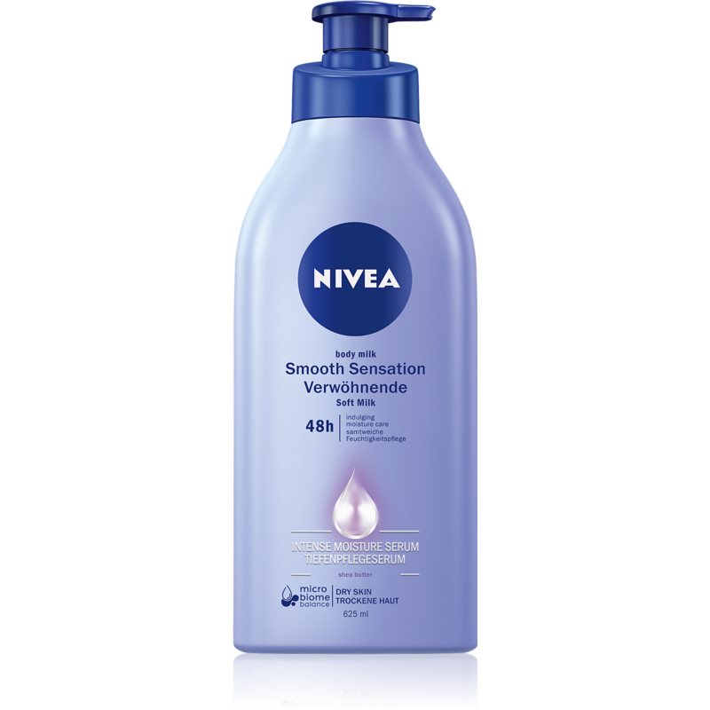 Nivea Smooth Sensation nawilżające mleczko do ciała do skóry suchej 625 ml
