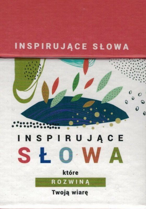 Szaron Inspirujące słowa, które rozwiną twoja wiarę - Pudełko z wersetami na kartach
