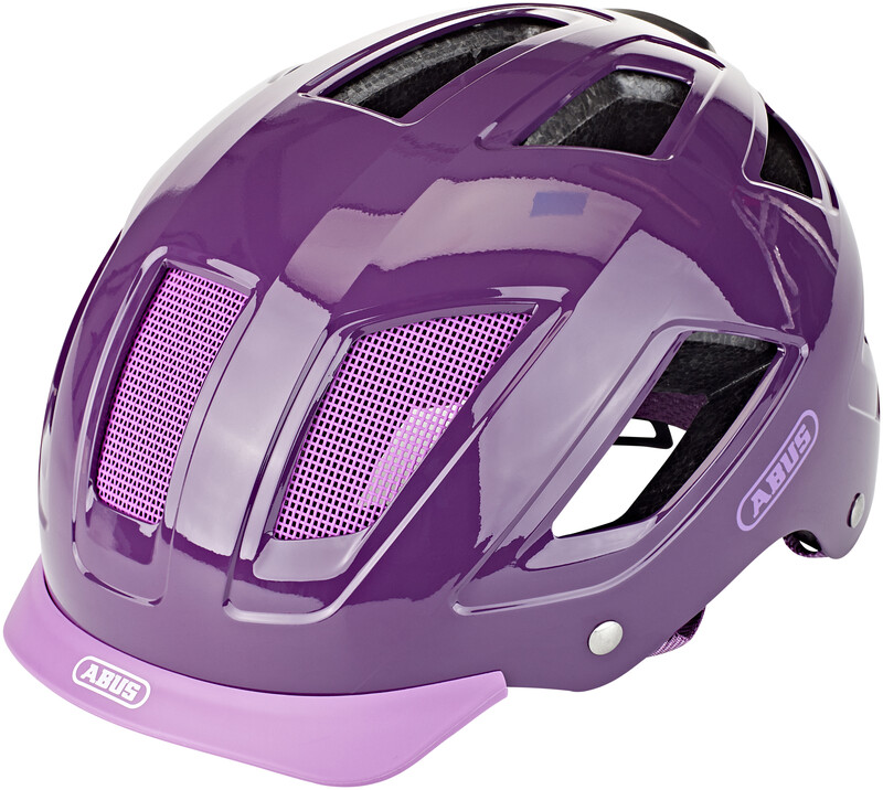 Abus Hyban 2.0 Kask, core purple M 52-58cm 2020 Kaski miejskie i trekkingowe 86923