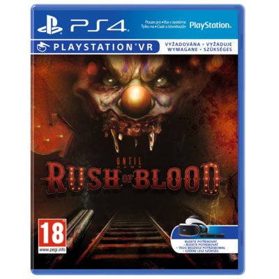 Sony Until Dawn Rush of Blood PS4 VR