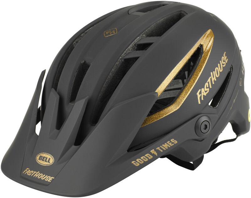 Bell Sixer MIPS Kask rowerowy, matte/gloss black/gold fasthouse M | 55-59cm 2021 Kaski MTB 210179-061