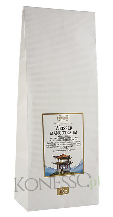 Biała herbata Ronnefeldt Weisser Mangotraum/Mangodream 50g