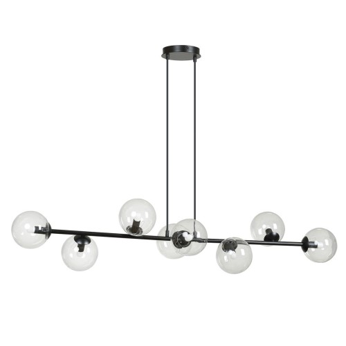 Emibig ROSSI 8 BL TRANSPARENT 874/8 lampa wisząca 8x40W/E14 IP20 874/8