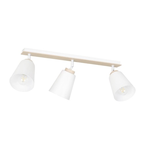 Emibig Halldor lampa wisząca 6-punktowa biała 1025/6 1025/6