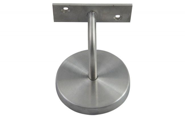 Wspornik ścienny MAX29T płaski z talerzem stal nierdzewna(421-635)