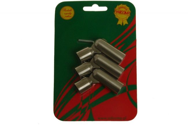 (6) Łącznik rury 12 mm nikiel (3szt.)(421-570)
