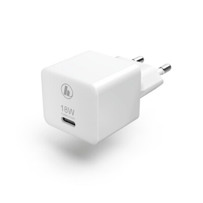 Hama Ładowarka sieciowa QC/PD USB-C 18W Biały 188350