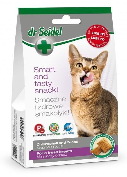 Dr Seidla Smakołyk dla kotów na świeży oddech 50g 7273