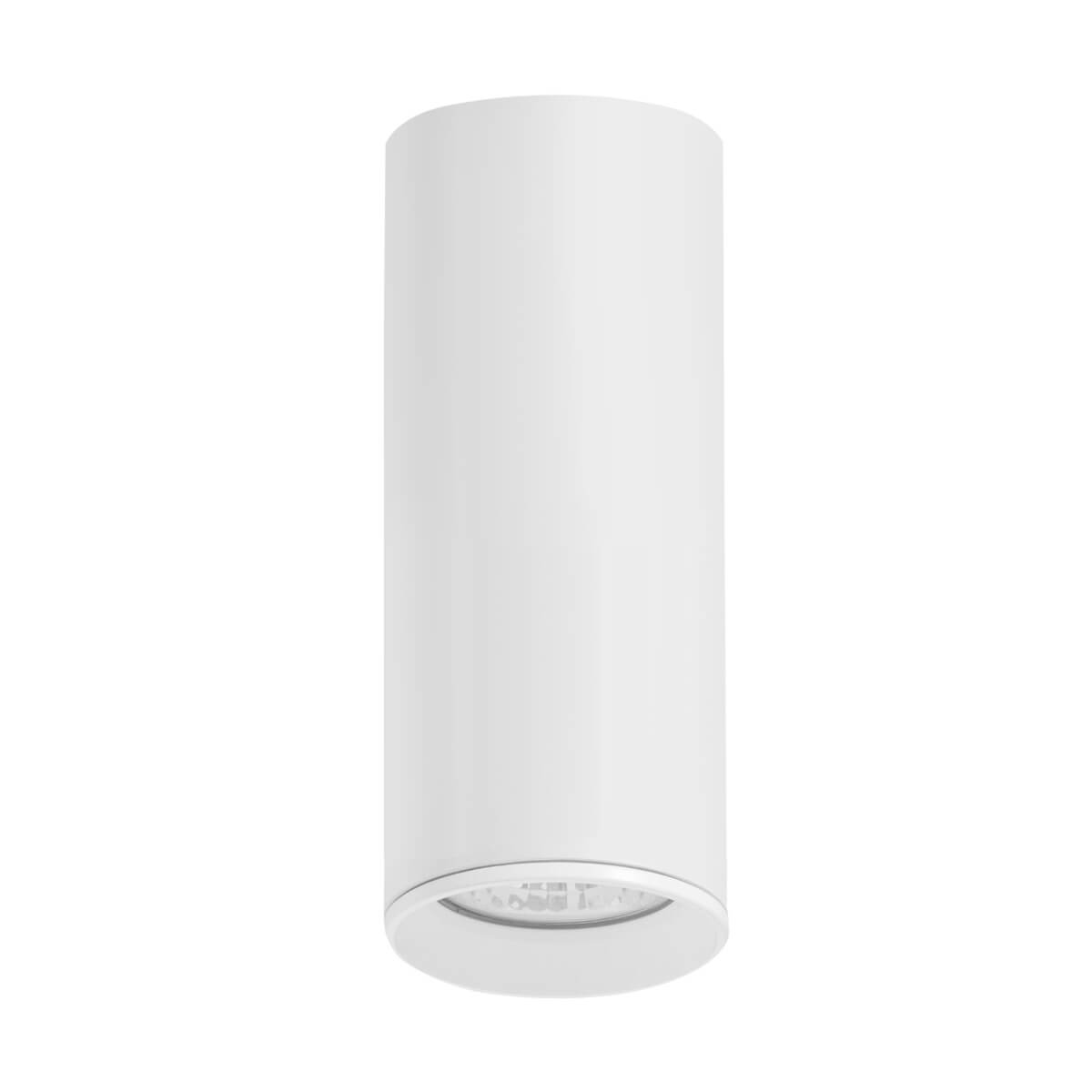 Tuba LAMPA spot BARLO 70021101 Kaspa metalowa OPRAWA sufitowa DOWNLIGHT biała