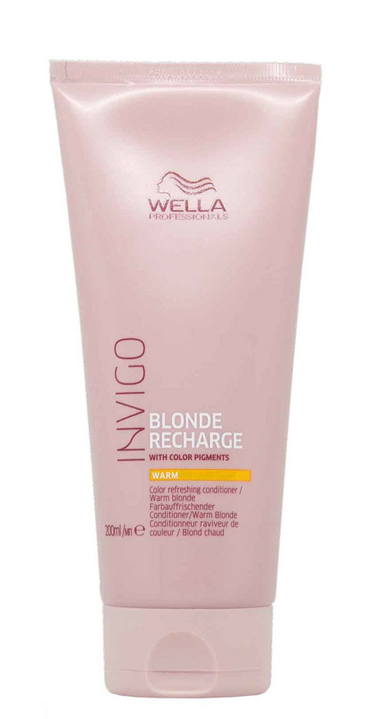 Wella Invigo Recharge odżywka chroniąca kolor ciepły blond 200ml