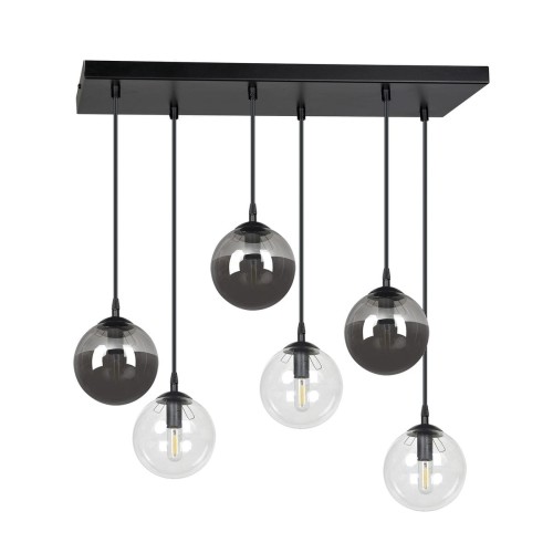 Emibig COSMO 6 BL MIX2 714/6M2 lampa wisząca 6x40W/E14 IP20 714/6M2