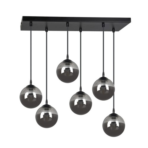 Emibig COSMO 6 BL GRAFIT 712/6 lampa wisząca 6x40W/E14 IP20 712/6