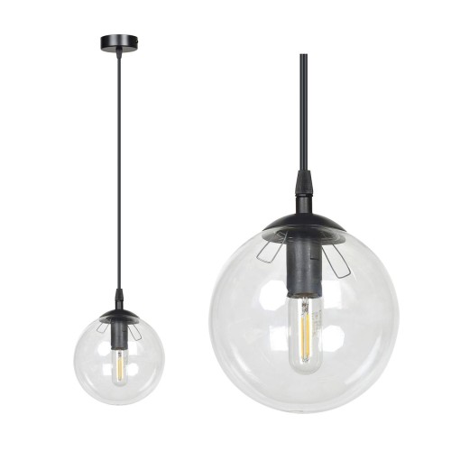 Emibig Koleos lampa wisząca 4-punktowa czarna 685/4