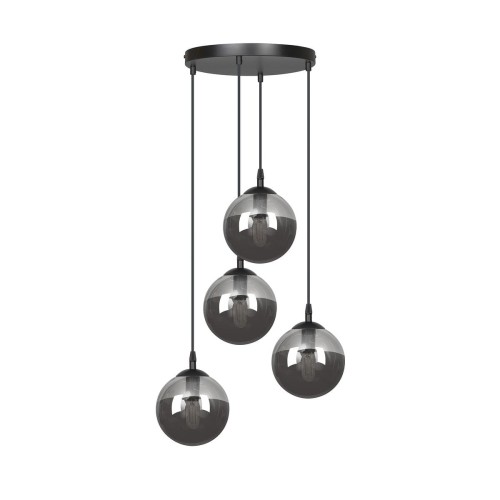 Emibig COSMO 4 BL PREMIUM GRAFIT 712/4PREM lampa wisząca 4x40W/E14 IP20 712/4PREM