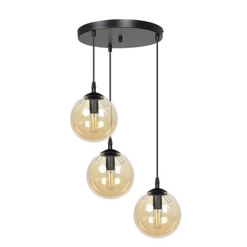 Emibig Cosmo Premium lampa wisząca 3-punktowa miodowa 713/3PREM 713/3PREM