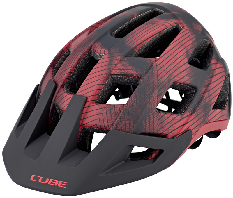 Cube Badger Kask, red M | 56-59cm 2021 Kaski rowerowe 162440287