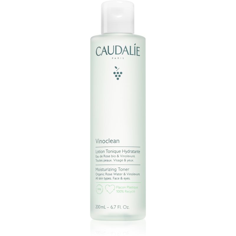 Caudalie Vinoclean tonik nawilżający do wszystkich rodzajów skóry 200 ml