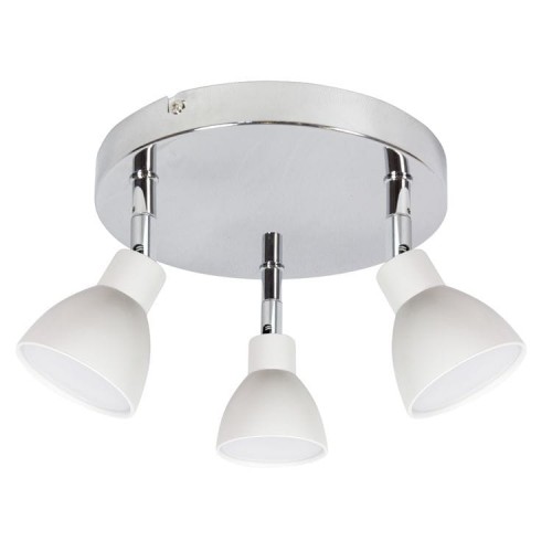 Candellux Lampa sufitowa ROY 3x5W Biały 98-67678
