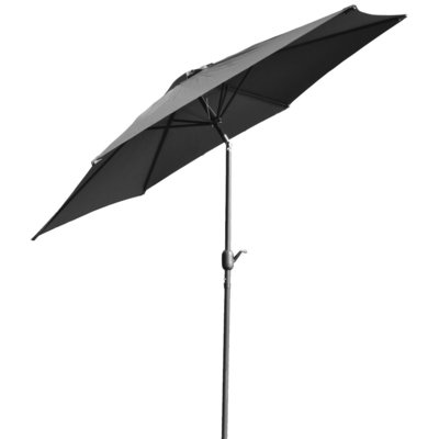 SASKA GARDEN Parasol ogrodowy SASKA GARDEN 1020761 Szary