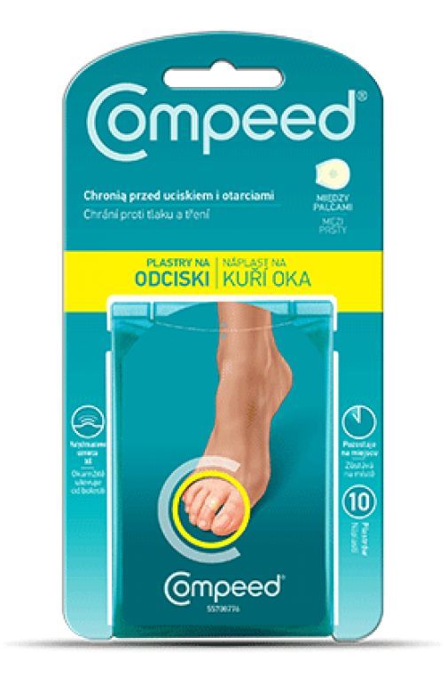 Johnson&Johnson POLAND SP. Z O.O. PLASTER COMPEED Plastry na odciski między pa