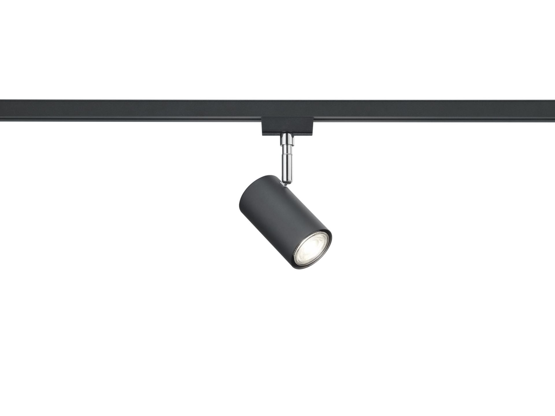 TRIO LEUCHTEN 2-fazowy spot DUOline 782401 GU10, czarny