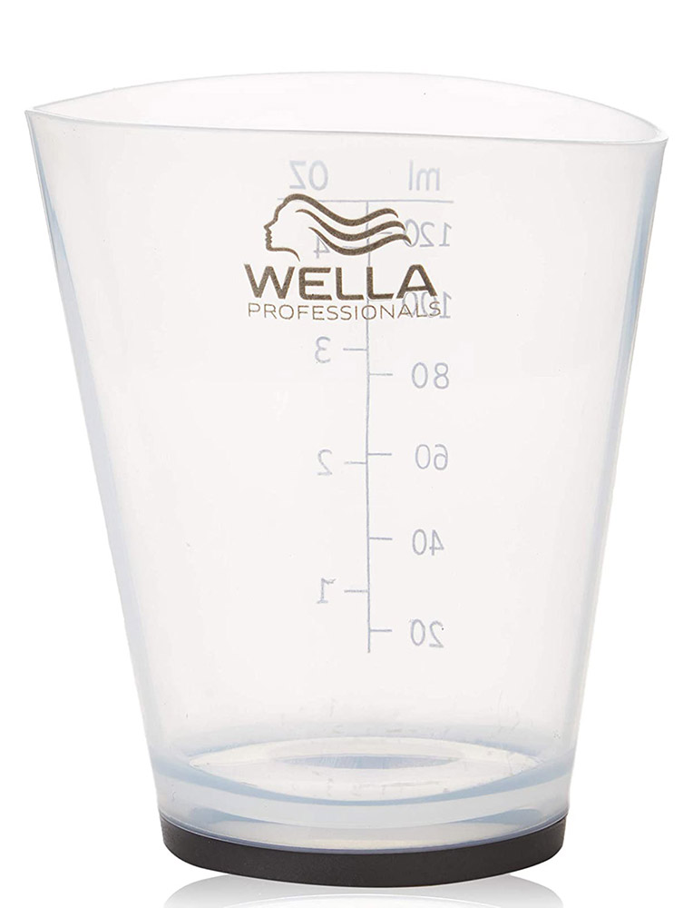 Wella, menzurka z podziałką, transparentna, 120ml