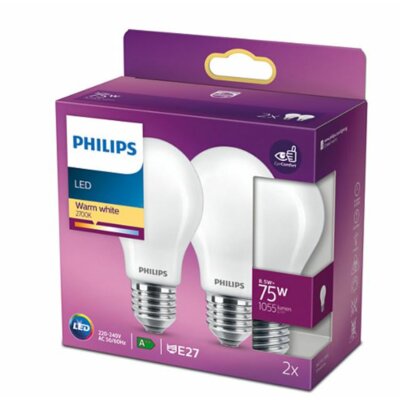 Philips Żarówka LED 929002025757 8.5W E27 2 szt.) 929002025757
