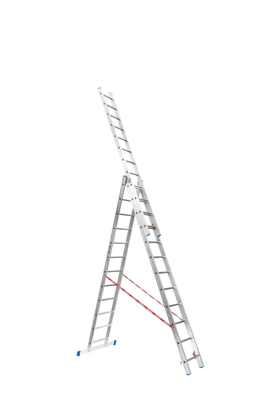 B2B Partner Trzyczęściowa drabina 3 x 12 (7,43m) 399028
