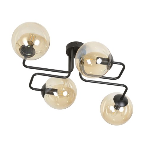 Emibig BRENDI 4 BL MIODOWY 833/4 lampa sufitowa 4x40W/E14 IP20 833/4