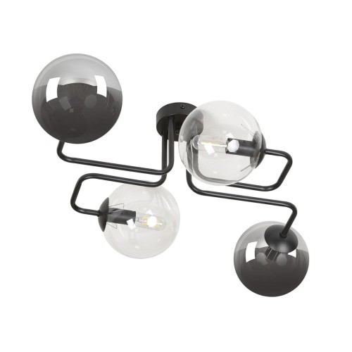Emibig BRENDI 4 BL MIX 3 843/4M3 lampa sufitowa 4x40W/E14 IP20 843/4M3
