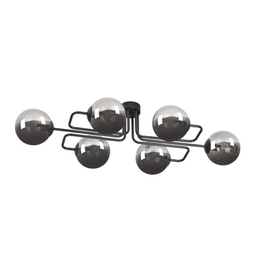 Emibig BRENDI 6A BL GRAFIT 832/6A lampa sufitowa 6x40W/E14 IP20 832/6A
