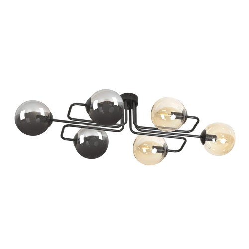 Emibig BRENDI 6A BL MIX 2 834/6A2 lampa sufitowa 6x40W/E14 IP20 834/6A2
