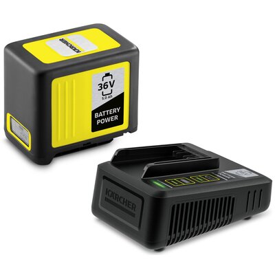 Karcher Szybka ładowarka + bateria 36 V 5 Ah do urządzeń akumulatorowych Karcher DORADZTWO => 794037600 GWARANCJA 2 LATA DOSTAWA OD RĘKI! 2.445-065.0