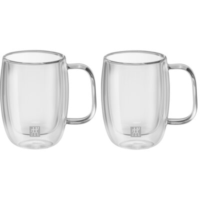 Zwilling Zwilling - Sorrento Zestaw dwóch szklanek do espresso z uchwytem 39500-110-0