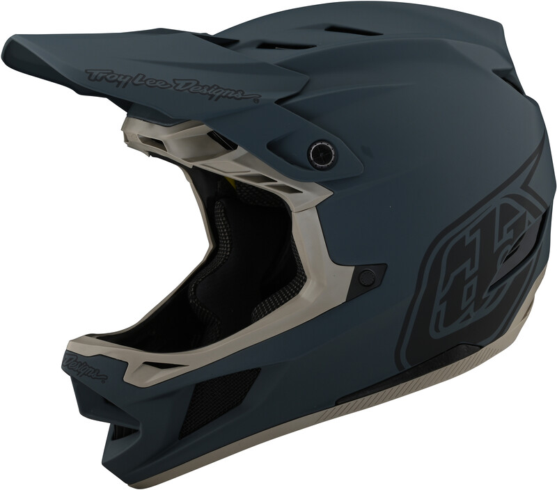 Troy Lee Designs Troy Lee Designs D4 Composite Helmet, stealth grey L 2021 Kaski Fullface i Downhill 140437014