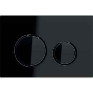 Geberit 115.651.SJ.1 Przycisk uruchamiaj$72cy Sigma21 przedni szk$73o czarne pier$74cienie czarny chrom