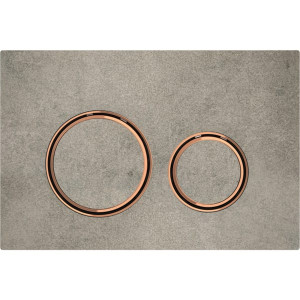 Geberit 115.650.JV.1 Przycisk uruchamiaj$1077cy Sigma21 przedni imitacja betonu pier$1078cienie czerwone z$1079oto