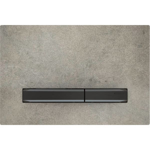 Geberit 115.671.JV.2 Przycisk uruchamiaj$261cy Sigma50 przedni imitacja betonu przyciski czarny chrom