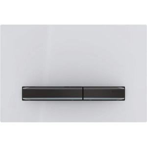 Geberit 115.671.11.2 Przycisk uruchamiaj$327cy Sigma50 przedni bia$328y przyciski czarny chrom