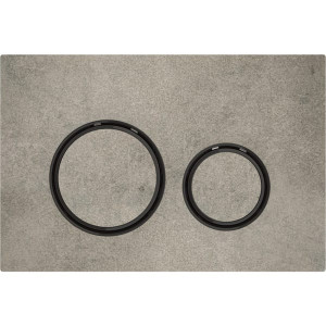 Geberit 115.651.JV.1 Przycisk uruchamiaj$586cy Sigma21 przedni imitacja betonu pier$587cienie czarny chrom