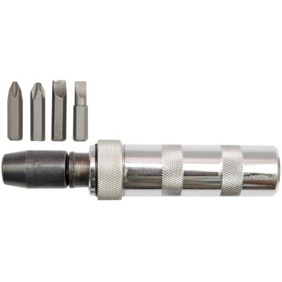 Vorel wkrętak UDAROWY METALOWY + 4 KOŃCÓWKI 65120