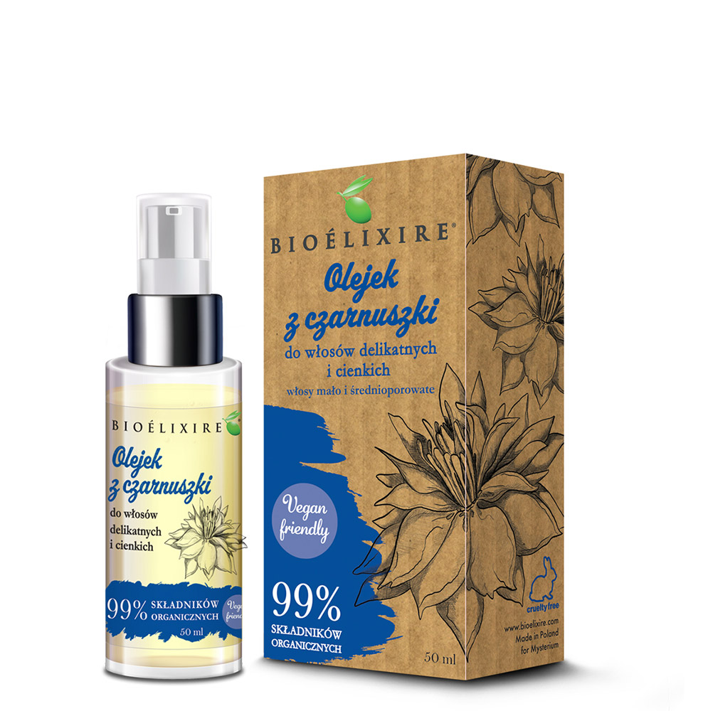 Bioelixire Organic olejek z czarnuszki 50ml