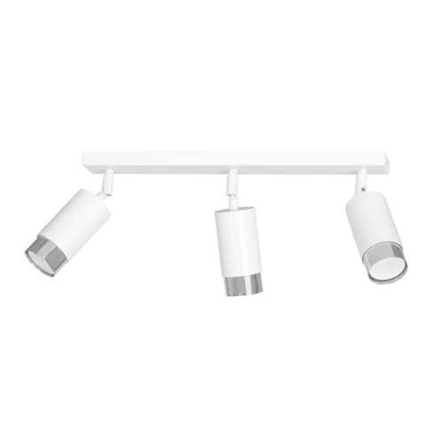 Emibig Hiro lampa sufitowa (spot) 3-punktowa biała/chrom 962/3 0962/3