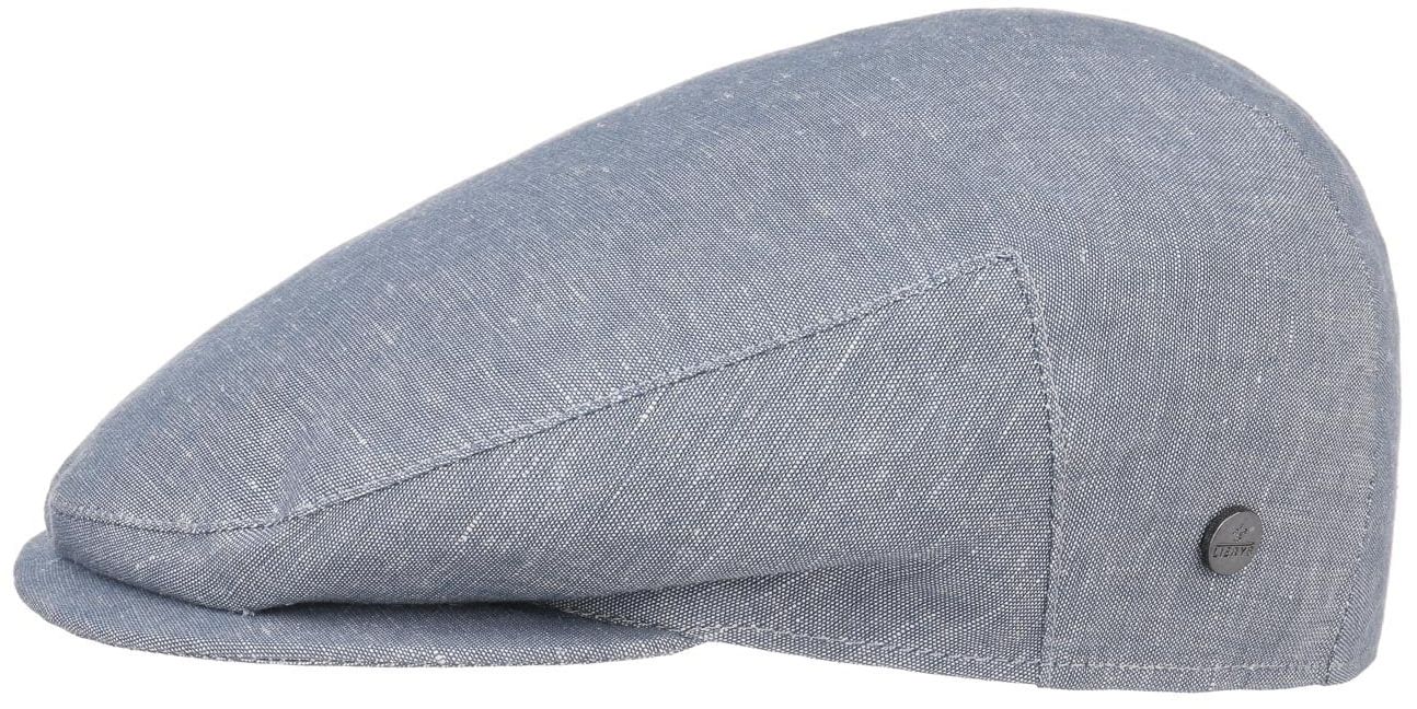 Kaszkiet Inglese Len by Lierys, jasnoniebieski, 56 cm